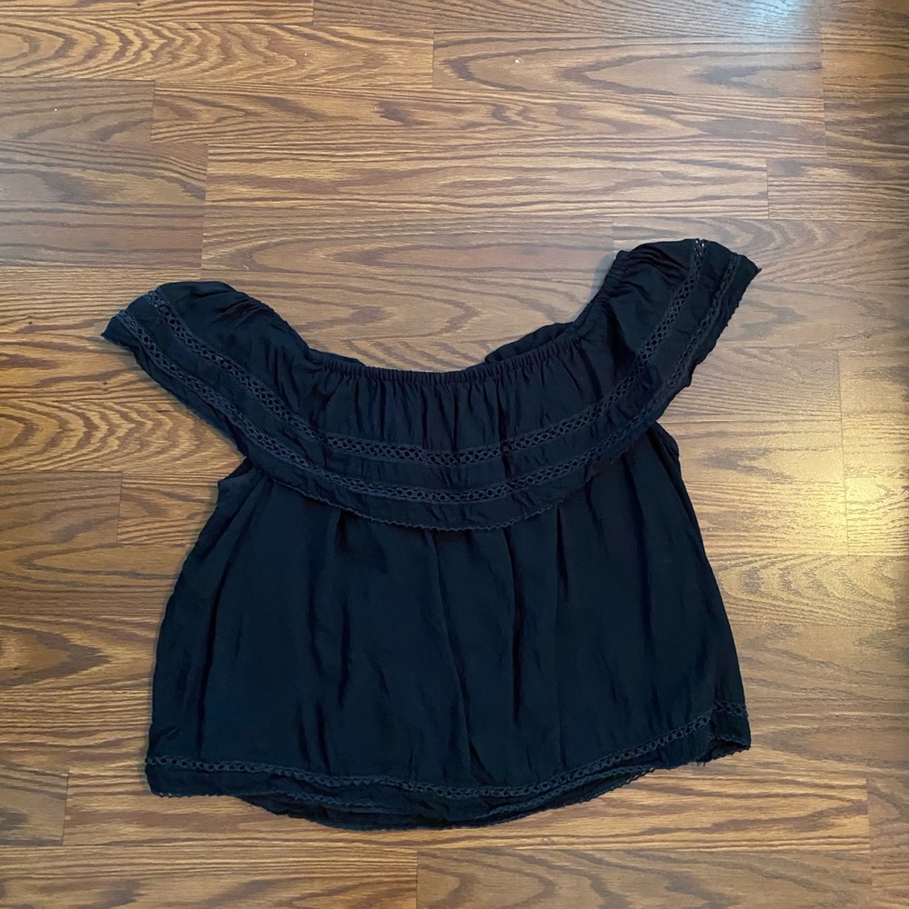 Strapless blouse